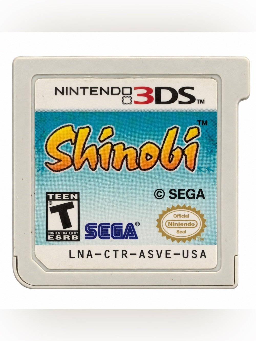 Nintendo 3DS Shinobi (2011) Game Cartridge Only SEGA